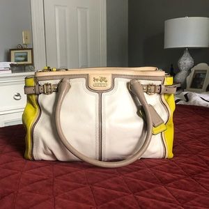 Coach Neutral tote - EUC